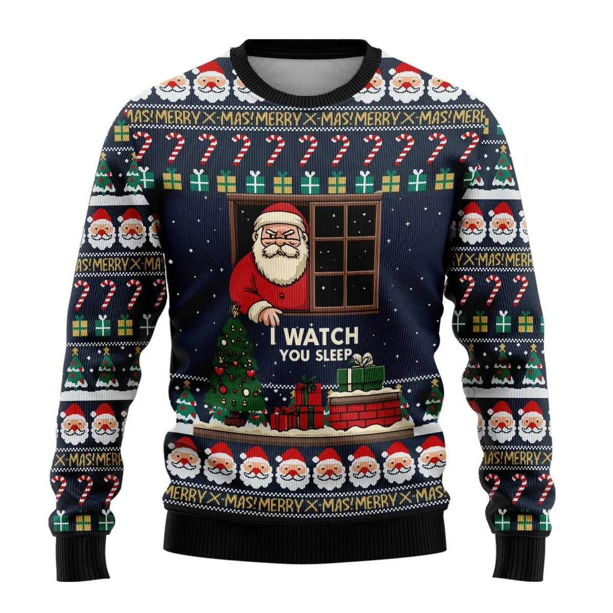 Men's Christmas Jumper with Snowman Print | Lucian