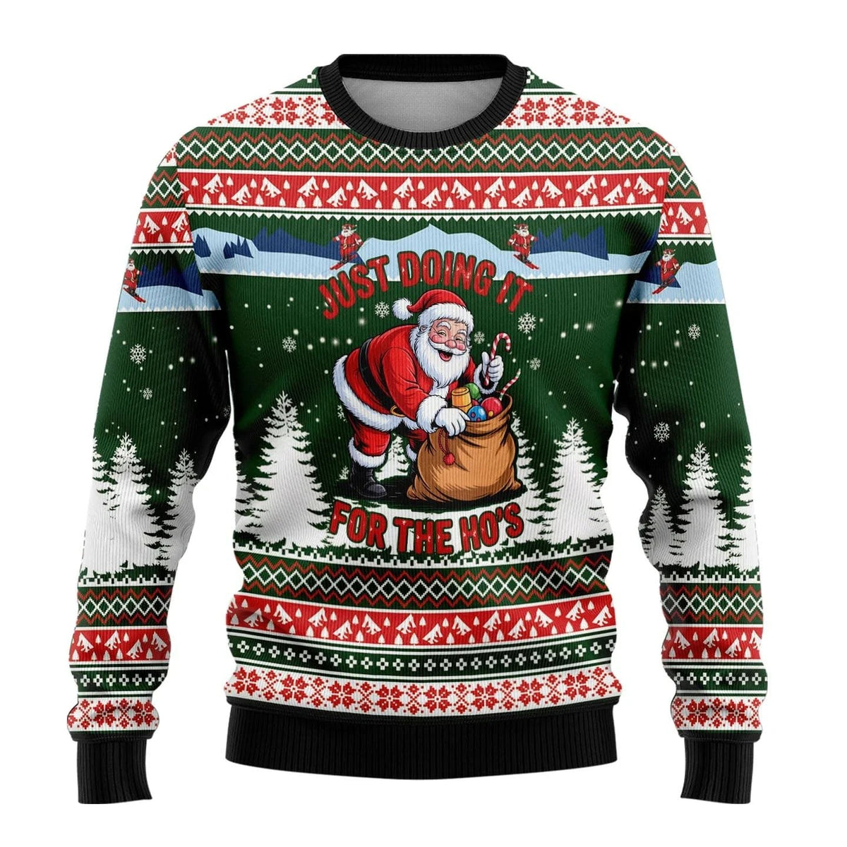 Men's Christmas Jumper with Snowman Print | Lucian