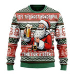 Men's Funny Beer Christmas Jumper | Archie