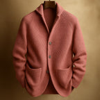 Men's Ribbed Knit Shawl Collar Cardigan | Miles