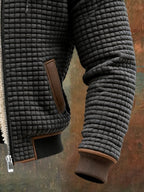 Men's Sherpa Lined Quilted Fleece Jacket | Sawyer