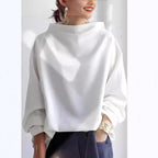 Women's Oversized Funnel Neck Jumper | Josie