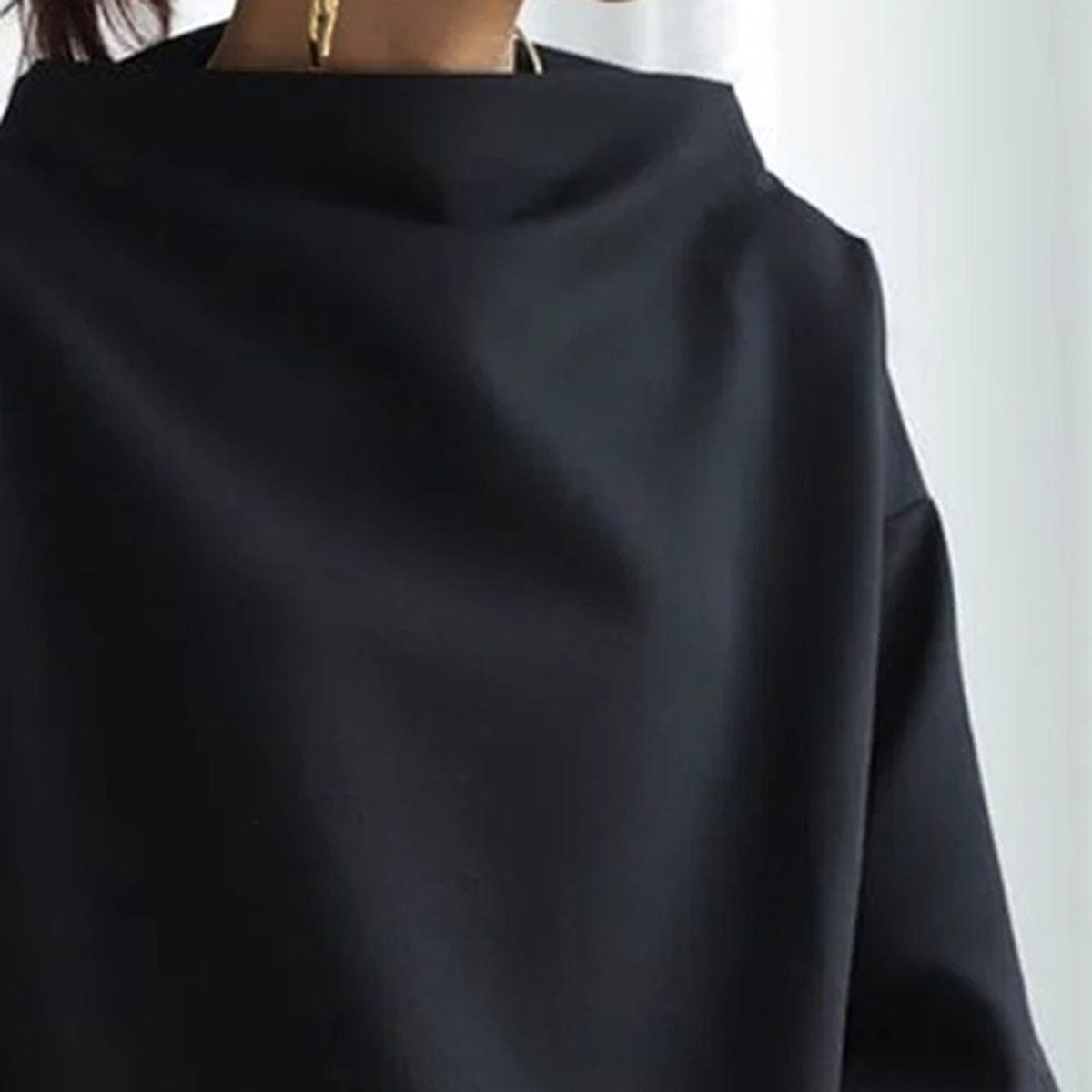 Women's Oversized Funnel Neck Jumper | Josie