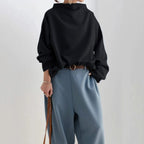 Women's Oversized Funnel Neck Jumper | Josie