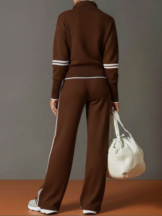 Women's Quarter Zip Tracksuit Set | Lucy