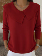 Women's Swing Collar Christmas Jumper | Kayla
