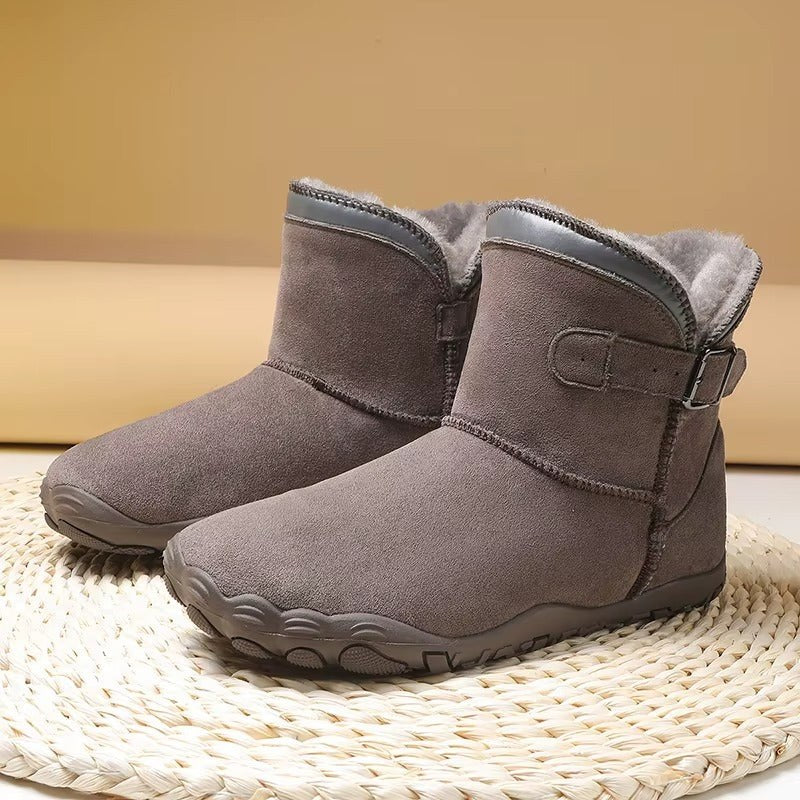 Women's Wide Toe Box Fleece-Lined Non-Slip Winter Boots | June